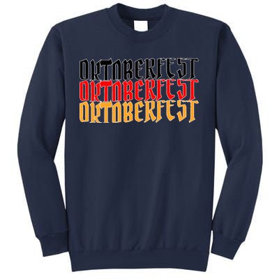 Oktoberfest Word Flag Logo Sweatshirt