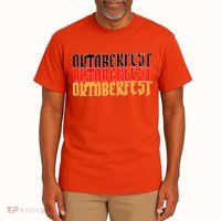 Oktoberfest Word Flag Logo Tall T-Shirt