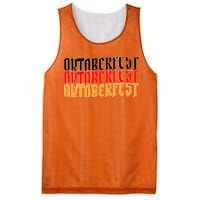 Oktoberfest Word Flag Logo Mesh Reversible Basketball Jersey Tank