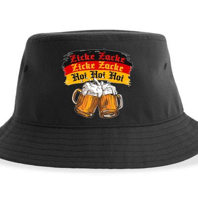 Oktoberfest Zicke Zacke Hoi Hoi Hoi Sustainable Bucket Hat