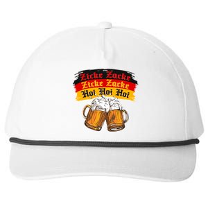 Oktoberfest Zicke Zacke Hoi Hoi Hoi Snapback Five-Panel Rope Hat