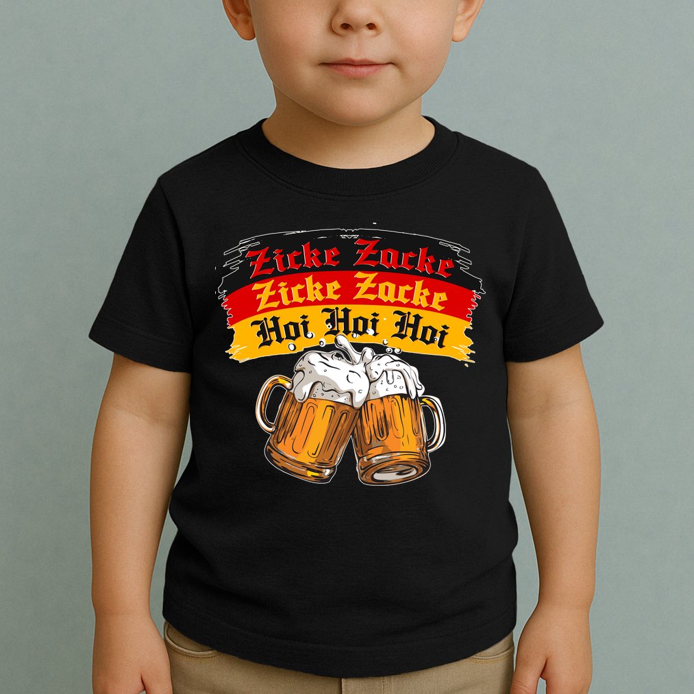 Oktoberfest Zicke Zacke Hoi Hoi Hoi Toddler T-Shirt