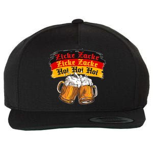 Oktoberfest Zicke Zacke Hoi Hoi Hoi Wool Snapback Cap