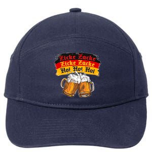 Oktoberfest Zicke Zacke Hoi Hoi Hoi 7-Panel Snapback Hat