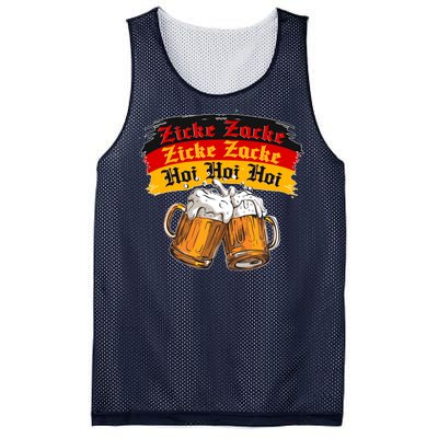 Oktoberfest Zicke Zacke Hoi Hoi Hoi Mesh Reversible Basketball Jersey Tank