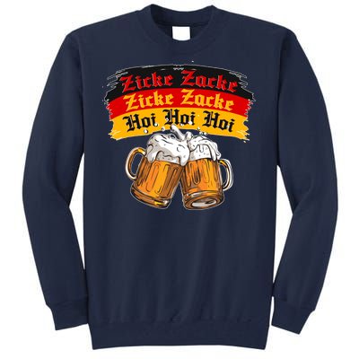 Oktoberfest Zicke Zacke Hoi Hoi Hoi Tall Sweatshirt