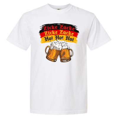 Oktoberfest Zicke Zacke Hoi Hoi Hoi Garment-Dyed Heavyweight T-Shirt