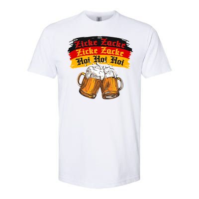 Oktoberfest Zicke Zacke Hoi Hoi Hoi Softstyle® CVC T-Shirt