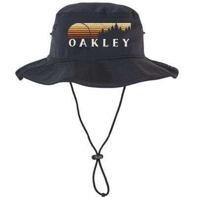 Oakley Ky Vintage Evergreen Sunset Eighties Legacy Cool Fit Booney Bucket Hat