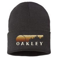 Oakley Ky Vintage Evergreen Sunset Eighties Sustainable Knit Beanie