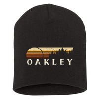 Oakley Ky Vintage Evergreen Sunset Eighties Short Acrylic Beanie