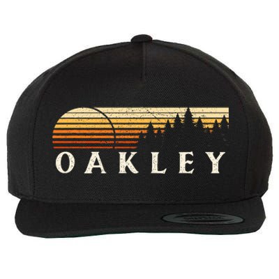 Oakley Ky Vintage Evergreen Sunset Eighties Wool Snapback Cap