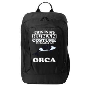 Orca Killer Whale Love City Backpack