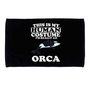 Orca Killer Whale Love Microfiber Hand Towel