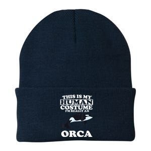 Orca Killer Whale Love Knit Cap Winter Beanie