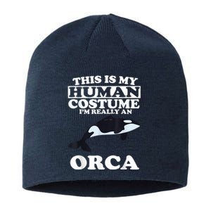 Orca Killer Whale Love Sustainable Beanie