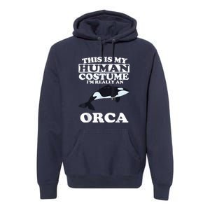 Orca Killer Whale Love Premium Hoodie