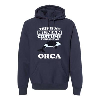 Orca Killer Whale Love Premium Hoodie