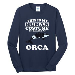 Orca Killer Whale Love Tall Long Sleeve T-Shirt