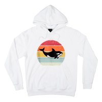 Orca Killer Whale Sea Panda Vintage Retro 80s Style Tank Top Hoodie