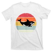 Orca Killer Whale Sea Panda Vintage Retro 80s Style Tank Top T-Shirt