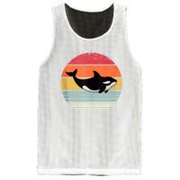 Orca Killer Whale Sea Panda Vintage Retro 80s Style Tank Top Mesh Reversible Basketball Jersey Tank