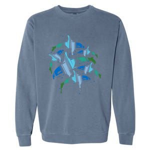 Orca Killer Whale Gift Save The Whales Gift Garment-Dyed Sweatshirt