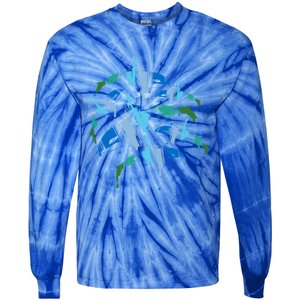 Orca Killer Whale Gift Save The Whales Gift Tie-Dye Long Sleeve Shirt