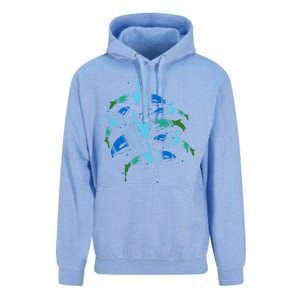 Orca Killer Whale Gift Save The Whales Gift Unisex Surf Hoodie