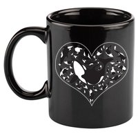 Orca Killer Whale Love 11oz C Handle Ceramic Mug