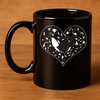 Orca Killer Whale Love 11oz C Handle Ceramic Mug