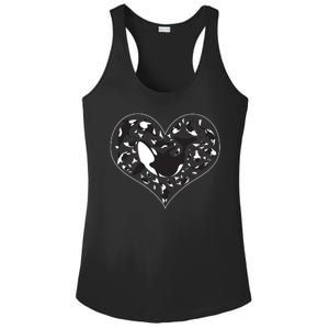 Orca Killer Whale Love Ladies PosiCharge Competitor Racerback Tank