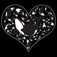 Orca Killer Whale Love Bag