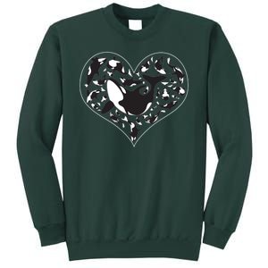 Orca Killer Whale Love Sweatshirt