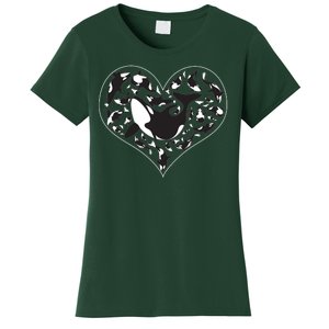 Orca Killer Whale Love Women's T-Shirt