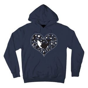 Orca Killer Whale Love Tall Hoodie