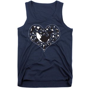 Orca Killer Whale Love Tank Top