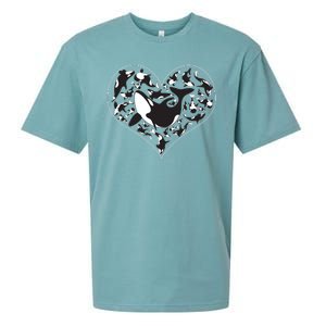 Orca Killer Whale Love Sueded Cloud Jersey T-Shirt