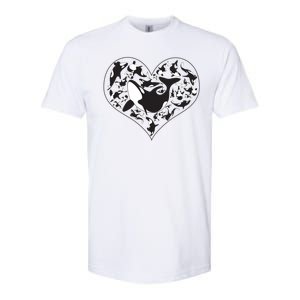 Orca Killer Whale Love Softstyle CVC T-Shirt