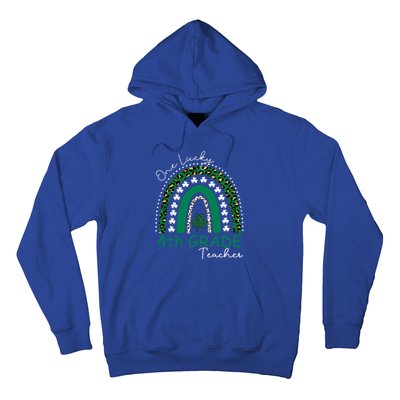 One Lucky 4th Grade Teacher St Patrick's Day 2022 'S Great Gift Hoodie