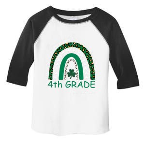 One Lucky 4th Grade Teacher St Patrick's Day 2022 'S Great Gift Toddler Fine Jersey T-Shirt