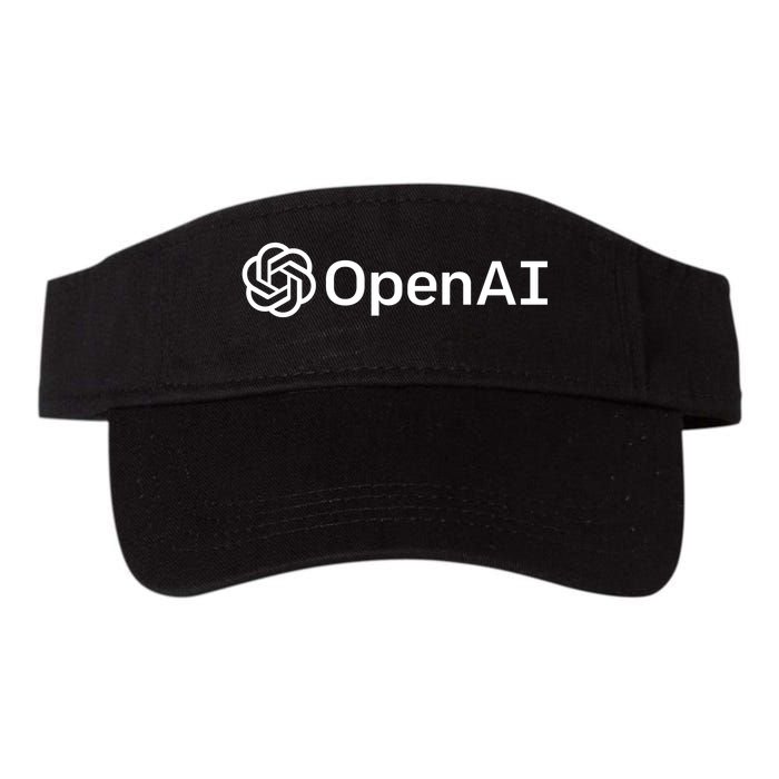 OpenAI Logo AI Artificial Intelligence NLP API GPT3 Valucap Bio-Washed Visor