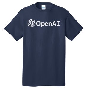 OpenAI Logo AI Artificial Intelligence NLP API GPT3 Tall T-Shirt