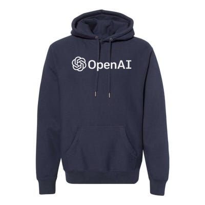 OpenAI Logo AI Artificial Intelligence NLP API GPT3 Premium Hoodie