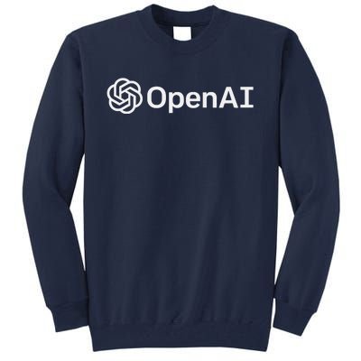 OpenAI Logo AI Artificial Intelligence NLP API GPT3 Tall Sweatshirt