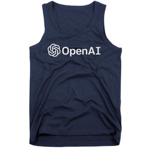 OpenAI Logo AI Artificial Intelligence NLP API GPT3 Tank Top