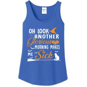 Oh Look Another Glorious Morning Makes Me Sick Halloween Cute Gift Ladies Essential Tank