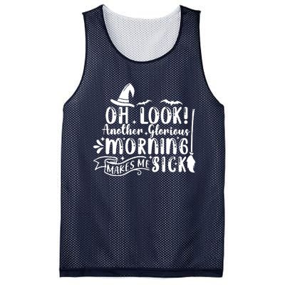 Oh Look Another Glorious Morning Makes Me Sick Mesh Reversible Basketball Jersey Tank