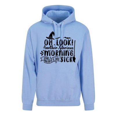 Oh Look Another Glorious Morning Makes Me Sick Unisex Surf Hoodie