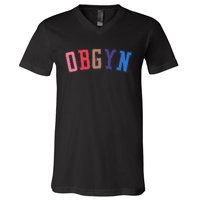 Obgyn Labor And Delivery Nurse Ob Gyn Squad Rn Nurse V-Neck T-Shirt